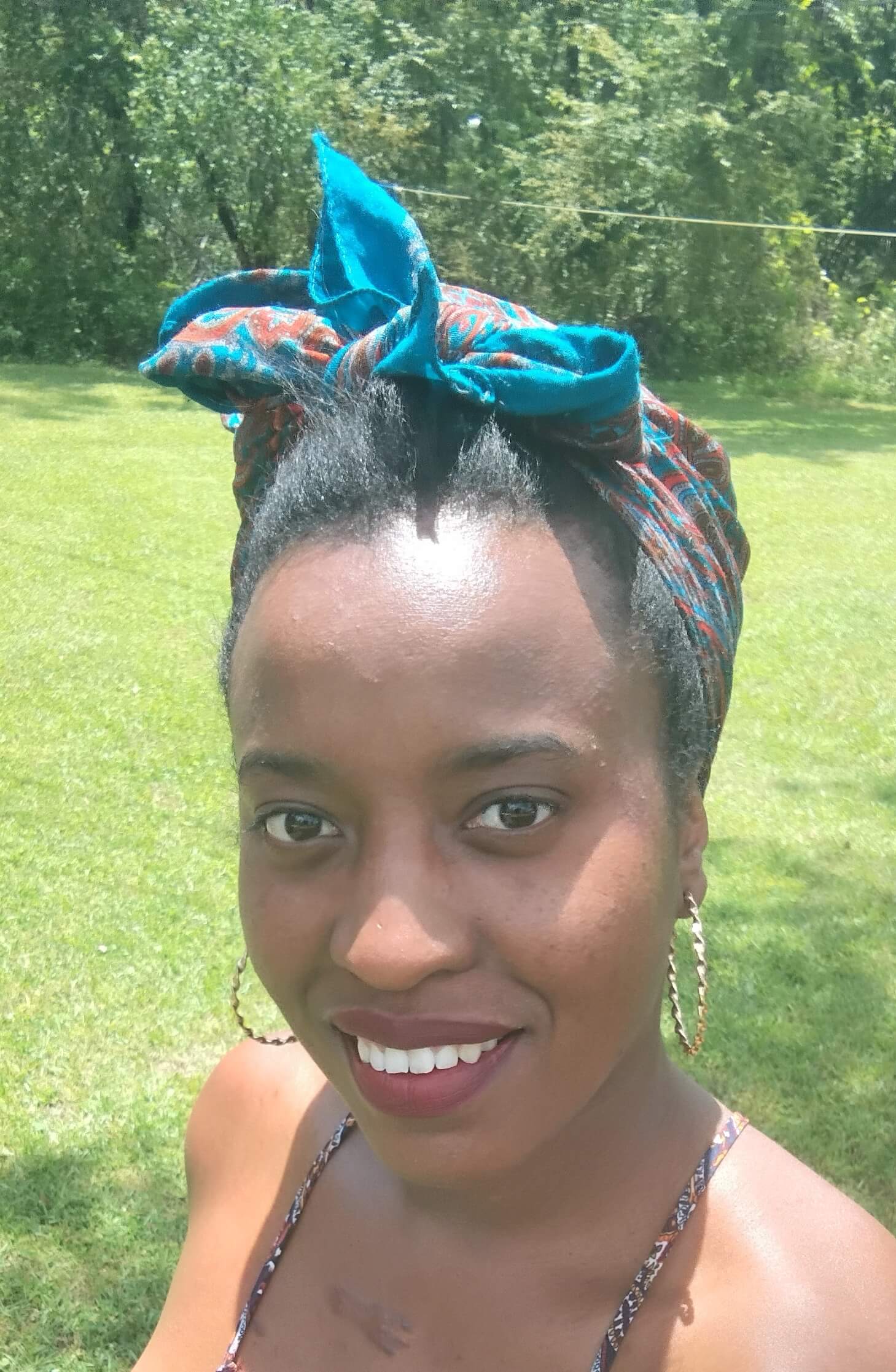 headshot of Front-End developer Anjelica